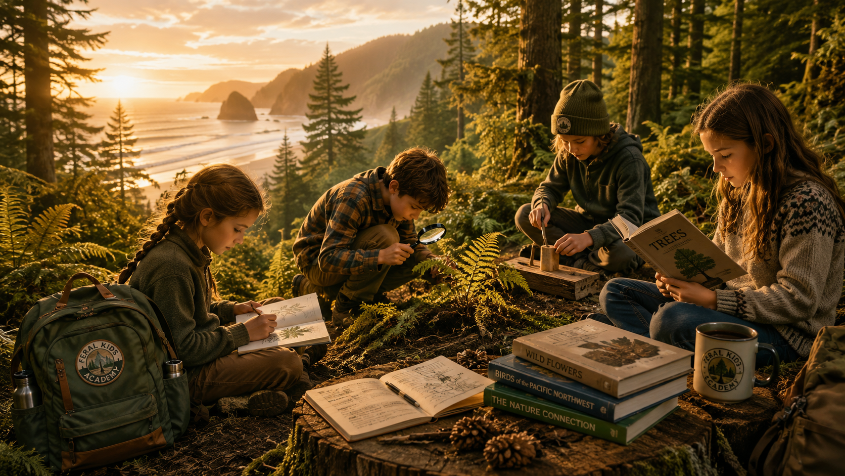 Feral Kids Academy curriculum and learning materials